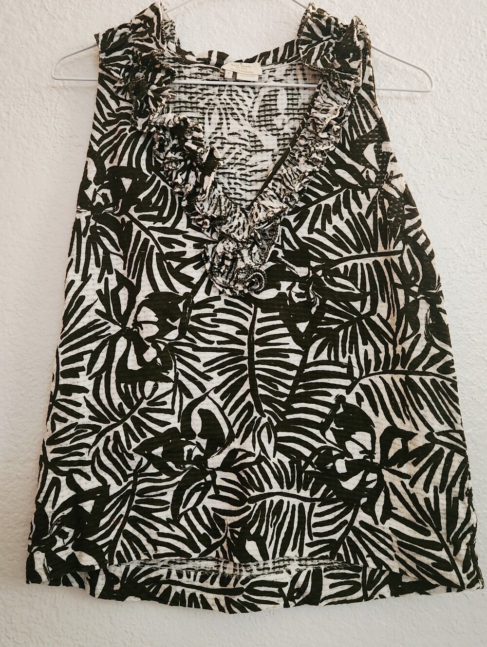 Kate Spade Orchid Lucille Sleeveless Blouse